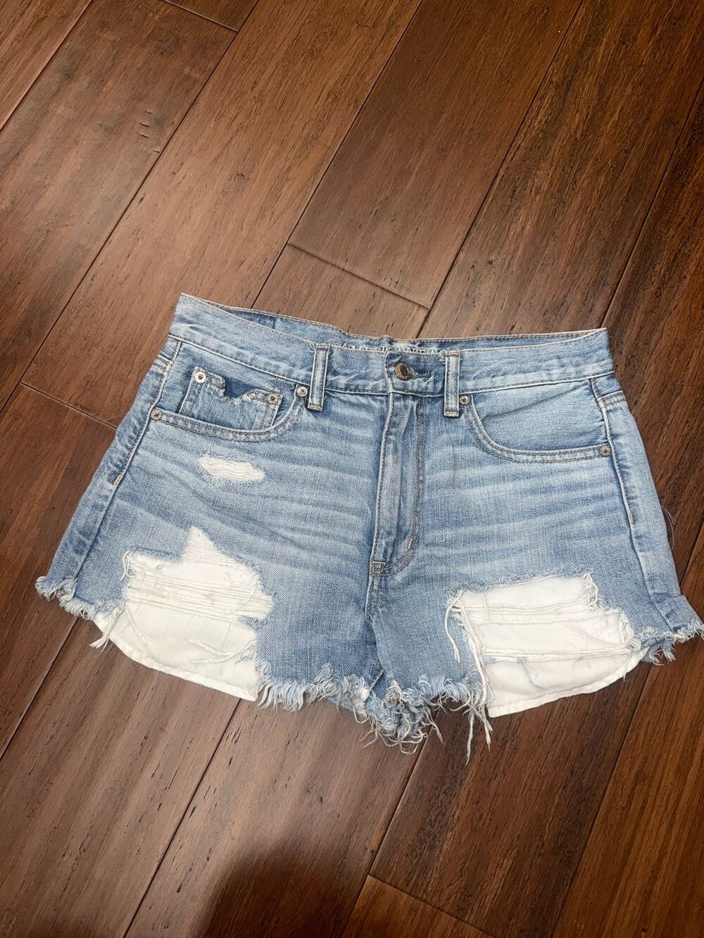 American Eagle Vintage High Rise Festival Shorts 6